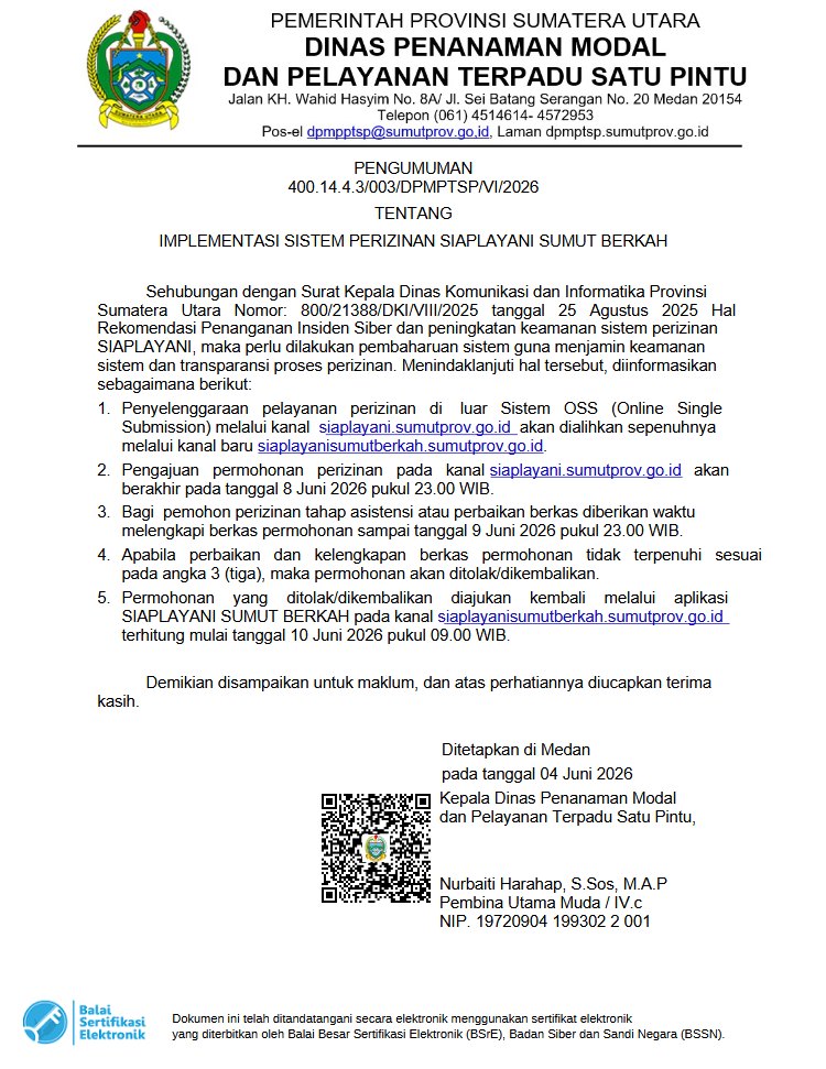 Pengumuman 2