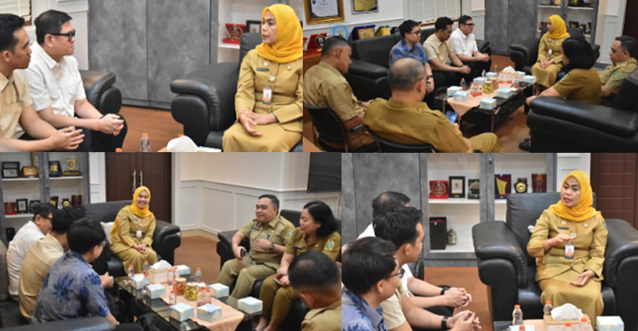 Perkuat Sinergi Pusat dan Daerah, DPMPTSP Sumut Terima Kunjungan BKPM untuk Persiapan Pembentukan In...